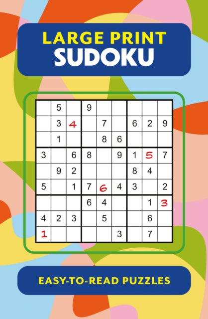 Book cover of: Large Print Sudoku