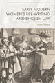Book cover of: Early Modern Women's Life-Writing and English Law. By: Lotte Fikkers