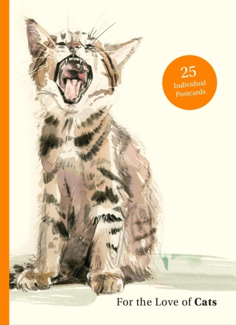 Book cover of: For the Love of Cats: 25 Postcards. By: Sarah Maycock