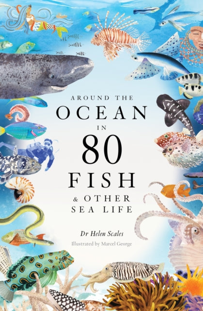 Book cover of: Around the Ocean in 80 Fish and other Sea Life. By: Helen Scales