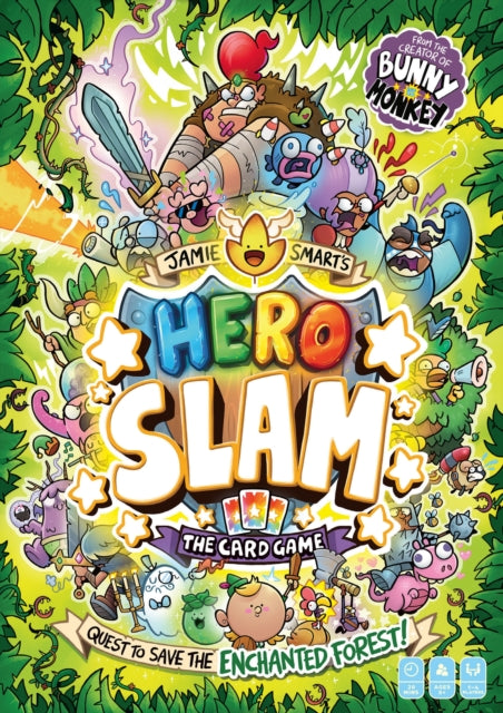 Book cover of: Jamie Smart’s Hero Slam