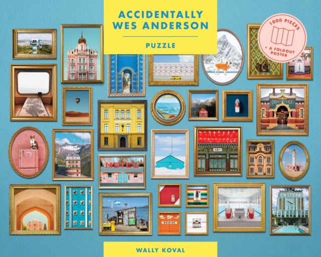 Book cover of: Accidentally Wes Anderson Jigsaw Puzzle