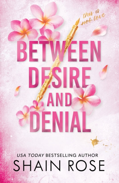 BETWEEN DESIRE AND DENIAL, a dark, fake-dating romance from the Tiktok sensation and USA Today bestselling author