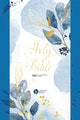 Book cover of: NIV Larger Print Blue Soft-tone Bible with Zip. By: New International Version