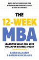 Book cover of: 12 Week MBA. By: Bjorn Billhardt