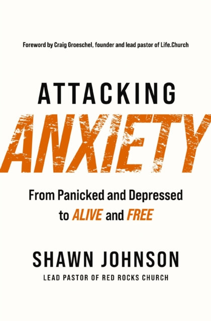Book cover of: Attacking Anxiety. By: Shawn Johnson