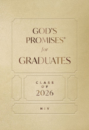 God's Promises for Graduates: Class of 2026 - Gold NIV