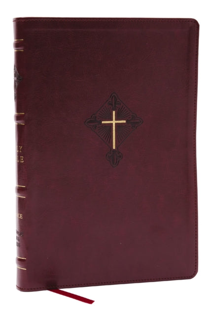 Book cover of: RSV2CE, Thinline Large Print Catholic Bible, Crimson Leathersoft, Comfort Print