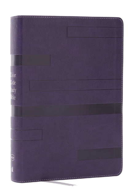 Book cover of: Color Code Study Bible, Revealing God's Truth Color by Color (NKJV, Purple Leathersoft, Red Letter)
