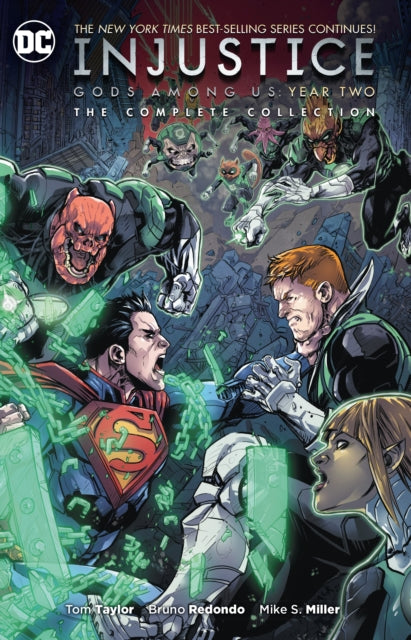 Book cover of: Injustice: Gods Among Us: Year Two The Complete Collection. By: Tom Taylor