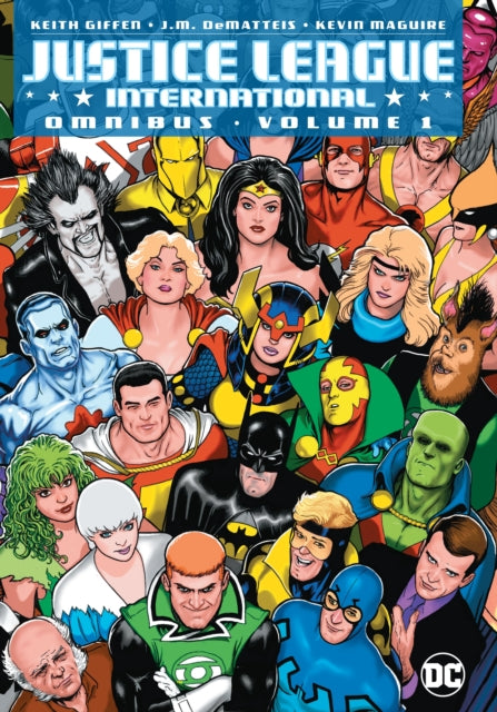 Book cover of: Justice League International Omnibus Vol. 1. By: Keith Giffen
