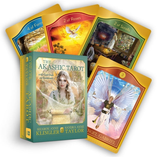 Book cover of: Akashic Tarot. By: Sharon Anne Klingler