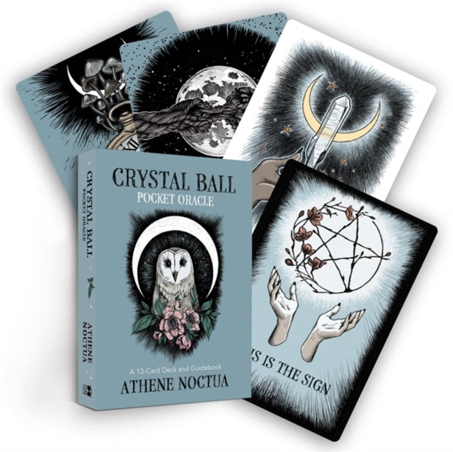 Book cover of: Crystal Ball Pocket Oracle. By: Athene Noctua