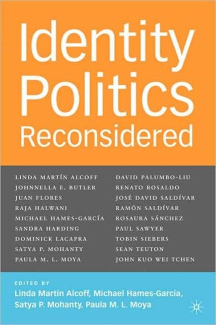 Book cover of: Identity Politics Reconsidered