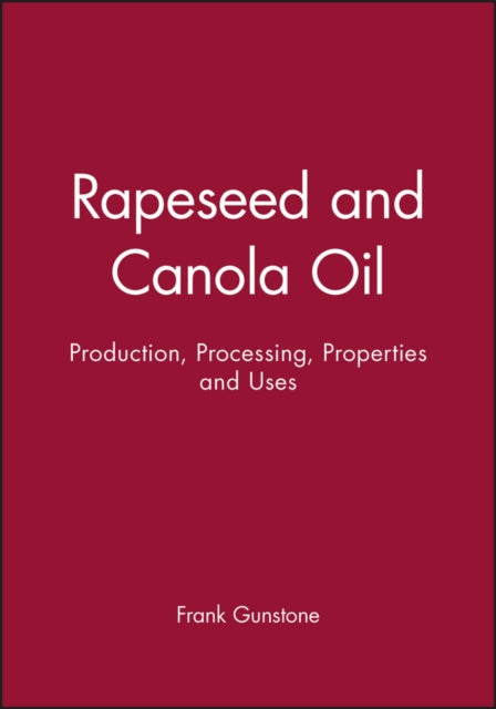 Rapeseed and Canola Oil