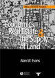 Book cover of: Economics, Real Estate and the Supply of Land. By: Alan W. Evans