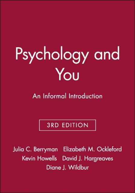 Book cover of: Psychology and You. By: Kevin Howells