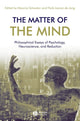 Book cover of: Matter of the Mind. By: Huib Looren de Jong