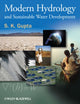 Book cover of: Modern Hydrology and Sustainable Water Development. By: Sushil K. Gupta