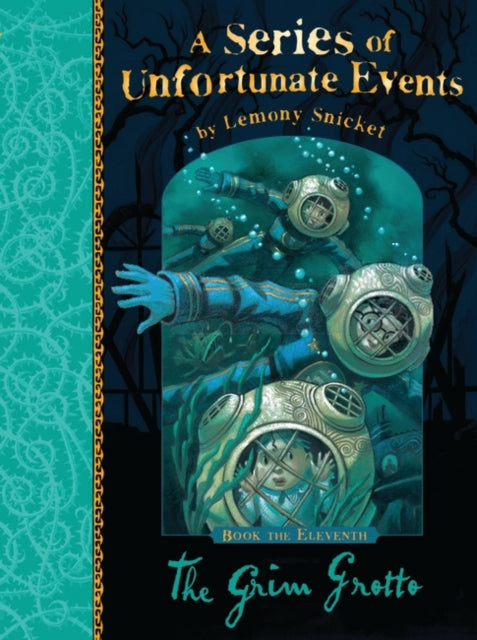 Book cover of: Grim Grotto. By: Lemony Snicket
