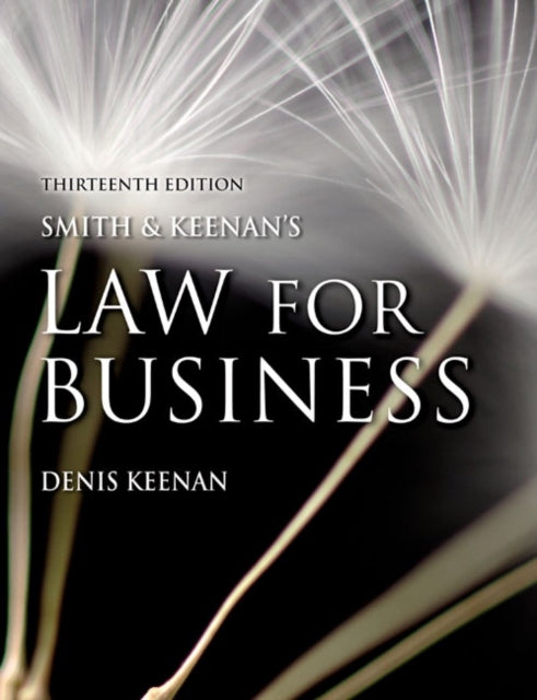 Book cover of: Smith & Keenan's Law for Business. By: Denis J. Keenan
