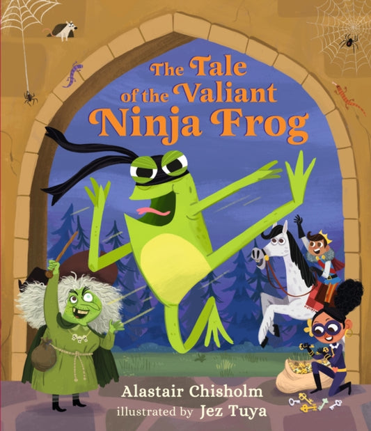 Book cover of: Tale of the Valiant Ninja Frog. By: Alastair Chisholm