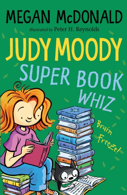 Book cover of: Judy Moody, Super Book Whiz. By: Megan McDonald
