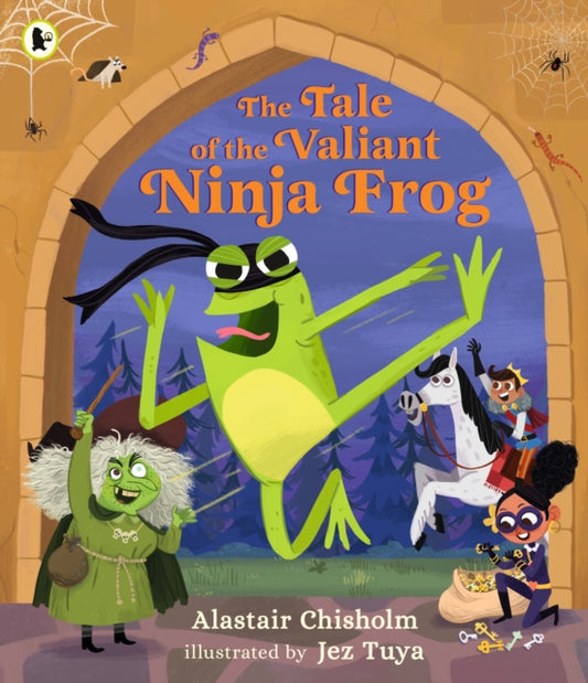 Book cover of: Tale of the Valiant Ninja Frog. By: Alastair Chisholm