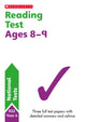 Book cover of: Reading Tests Ages 8-9. By: Catherine Casey
