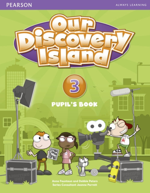 Book cover of: Our Discovery Island Level 3 Student's Book. By: Debbie Peters