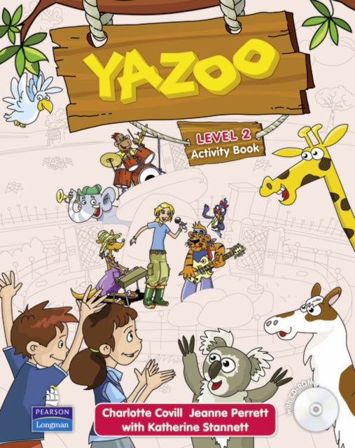 Book cover of: Yazoo Global Level 2 Activity Book and CD ROM Pack. By: Jeanne Perrett