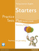 Book cover of: Young Learners English Starters Practice Tests Plus Teacher's Book with Multi-ROM Pack. By: Rosemary Aravanis