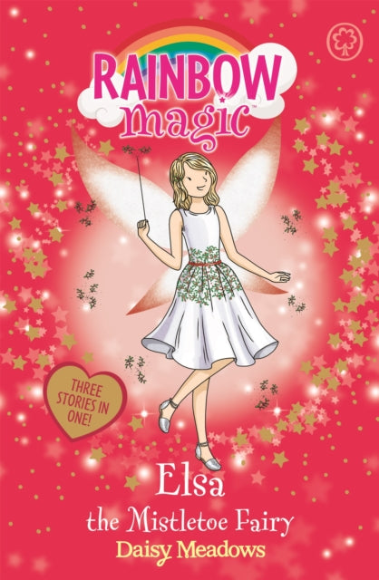 Book cover of: Rainbow Magic: Elsa the Mistletoe Fairy