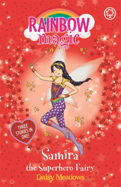 Book cover of: Rainbow Magic: Samira the Superhero Fairy