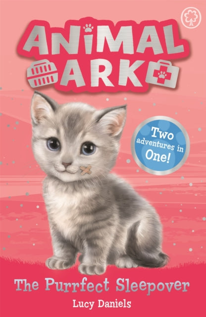 Book cover of: Animal Ark, New 1: The Purrfect Sleepover. By: Lucy Daniels