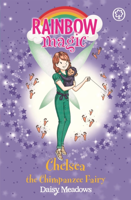 Book cover of: Rainbow Magic: Chelsea the Chimpanzee Fairy. By: Daisy Meadows