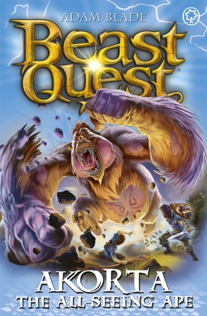 Book cover of: Beast Quest: Akorta the All-Seeing Ape. By: Adam Blade