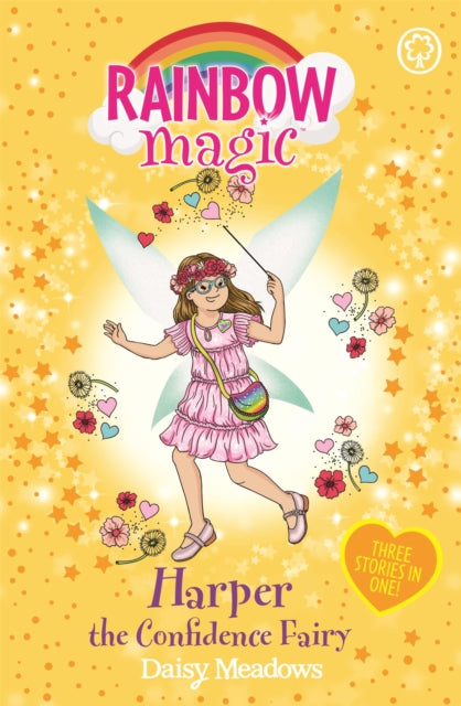 Book cover of: Rainbow Magic: Harper the Confidence Fairy. By: Daisy Meadows
