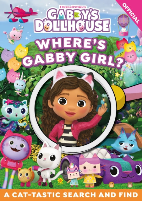 Book cover of: DreamWorks Gabby's Dollhouse: Where's Gabby Girl?