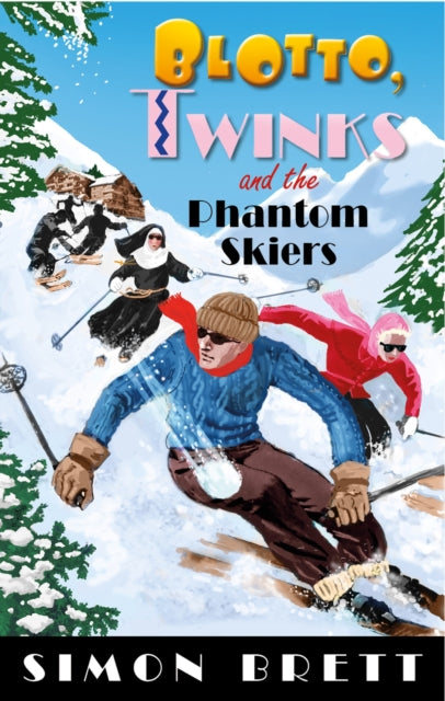 Book cover of: Blotto, Twinks and the Phantom Skiers. By: Simon Brett