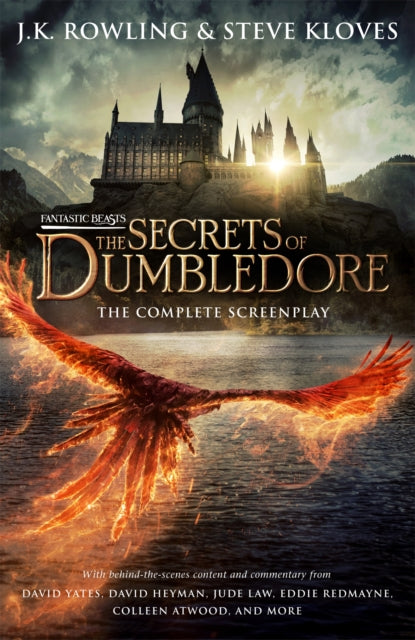Book cover of: Fantastic Beasts: The Secrets of Dumbledore – The Complete Screenplay. By: Author to Author to be revealed