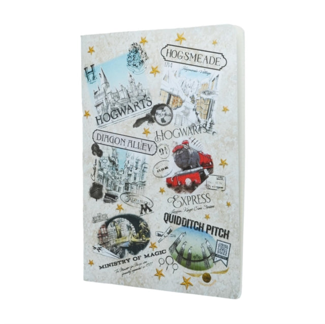 The Wizarding World (Harry Potter Collection) A4 Grid Cahier