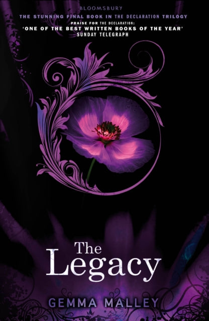 Book cover of: Legacy. By: Gemma Malley