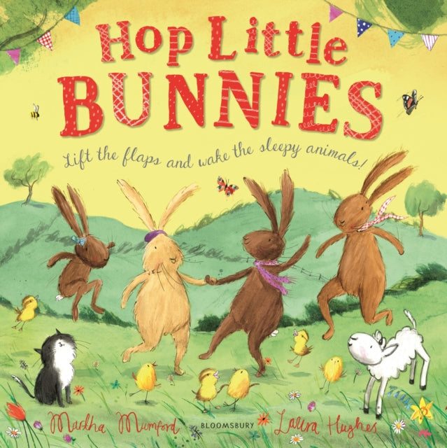 Book cover of: Hop Little Bunnies. By: Laura Hughes