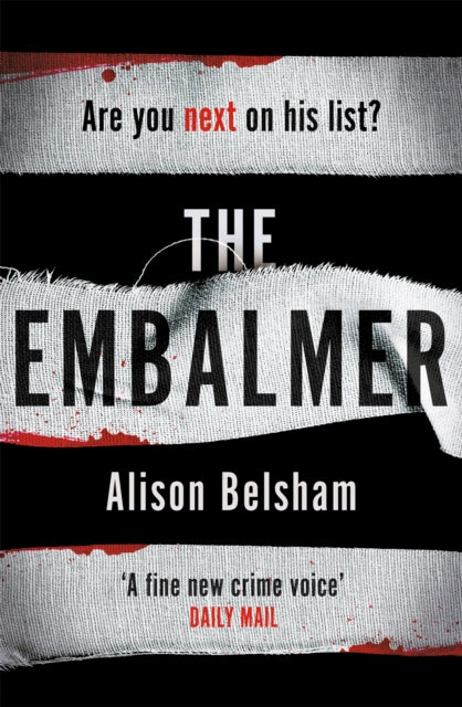 Book cover of: Embalmer. By: Alison Belsham