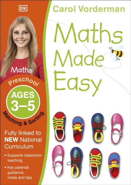 Book cover of: Maths Made Easy: Matching & Sorting, Ages 3-5 (Preschool). By: Carol Vorderman
