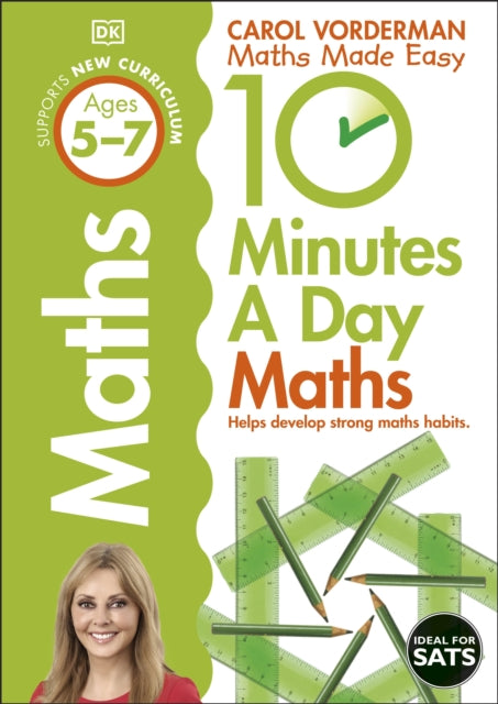 Book cover of: 10 Minutes A Day Maths, Ages 5-7 (Key Stage 1)