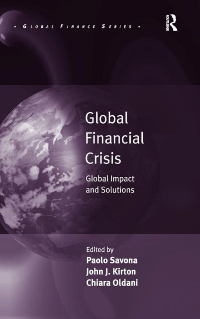Book cover of: Global Financial Crisis. By: Paolo Savona