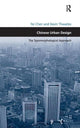 Book cover of: Chinese Urban Design