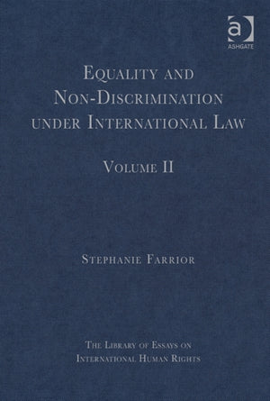Equality and Non-Discrimination under International Law